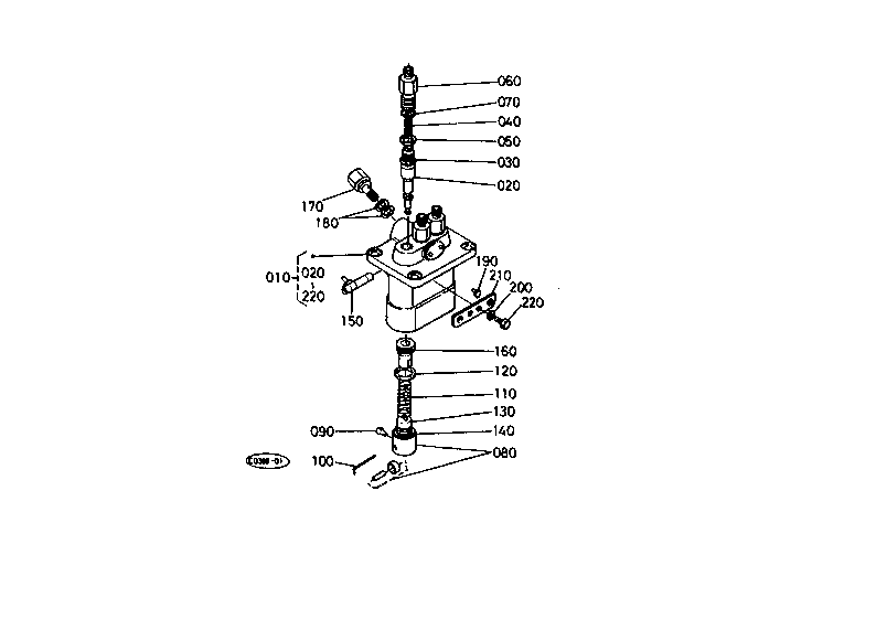 Injection Pump (Component Parts) [D950-Bh-1(-Sw)]