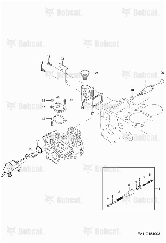Engine Stop Lever Group