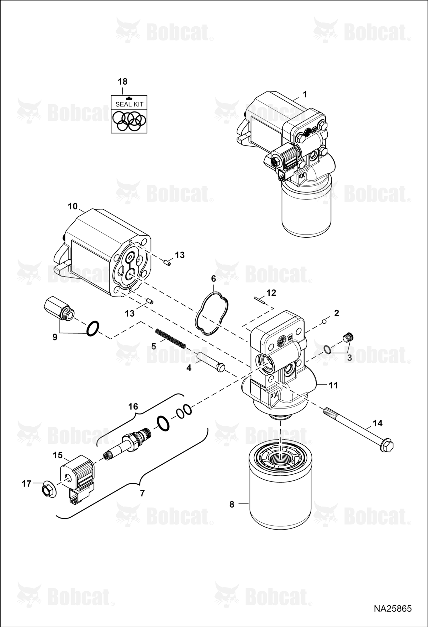 Cooling Fan Motor  B5FA18000 & Above