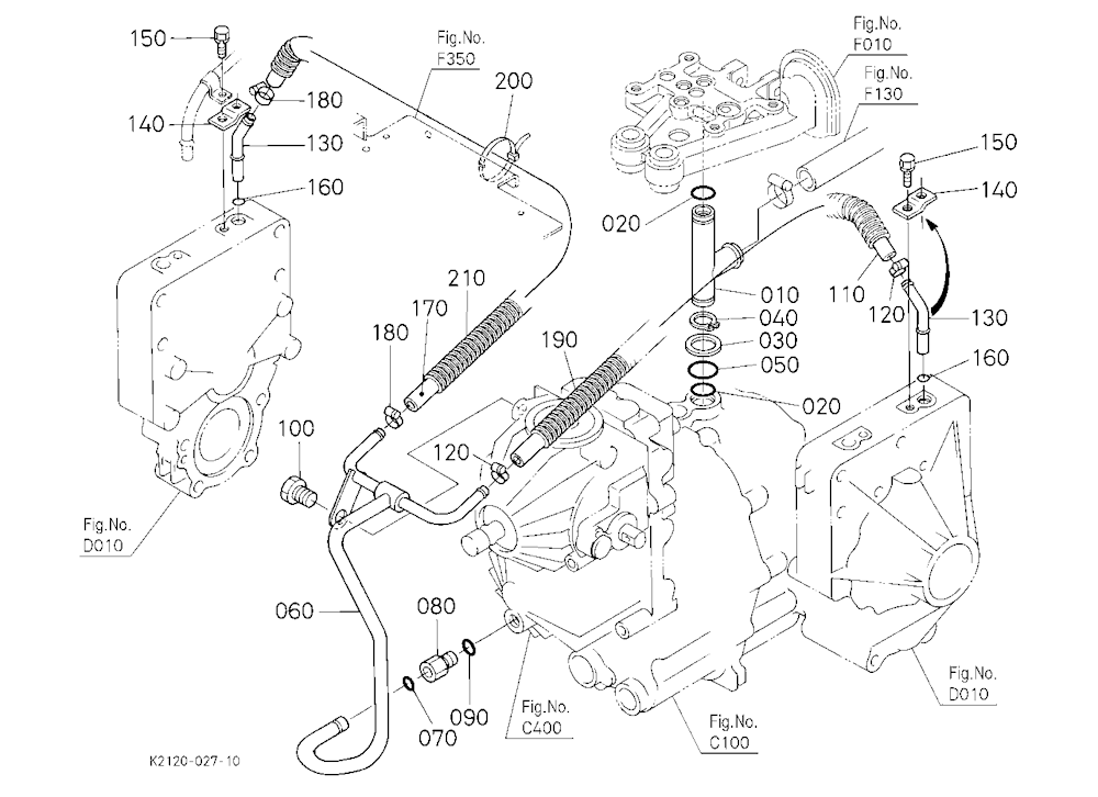 Hydraulic Oil Line(Drain)
