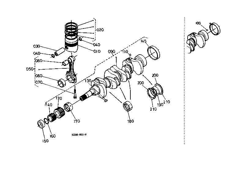 Piston Crankshaft