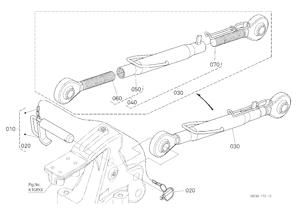 3-Point Linkage (Top Link)