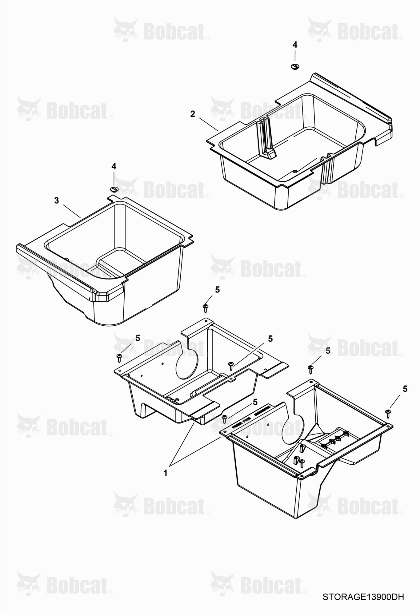 BODY, Storage  AVW420001 & Above