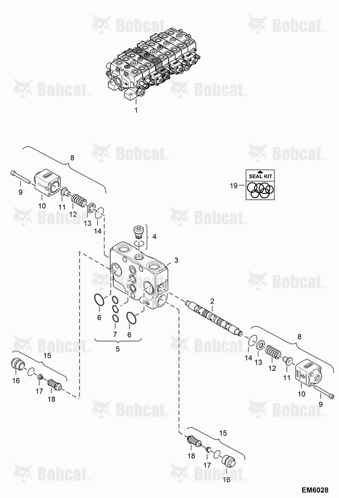 Valve Section (Bucket)