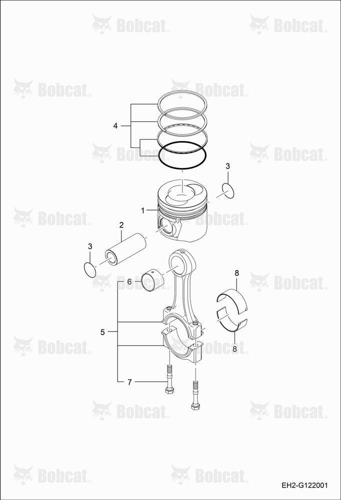 Piston Connecting Rod Group