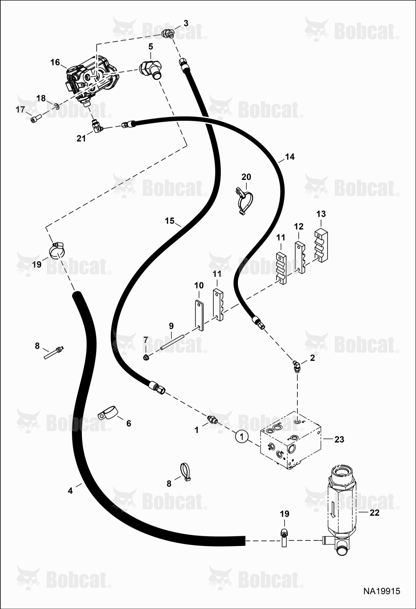 Hydraulic Circuitry (Fan Pump)