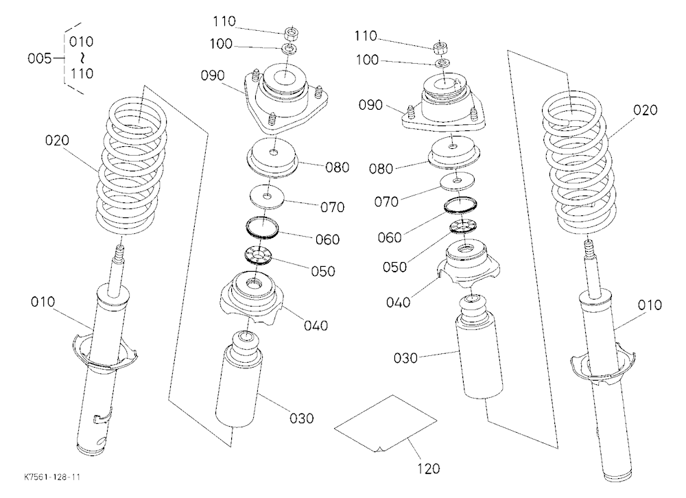 Front Heavy Load Strut Kit [Option]