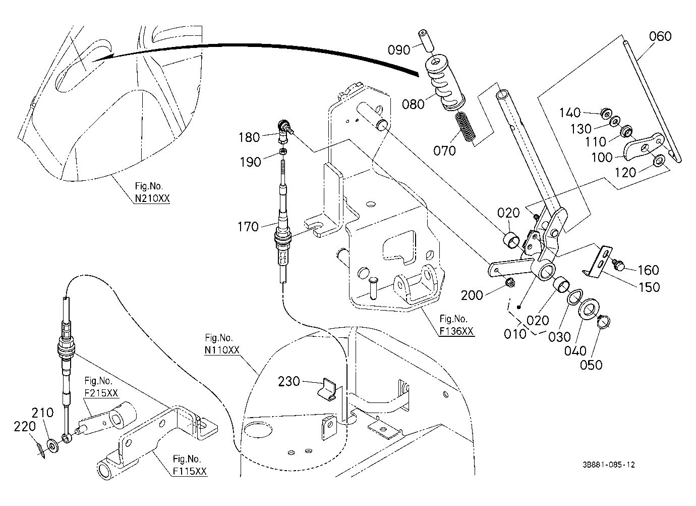 Parking Brake Lever