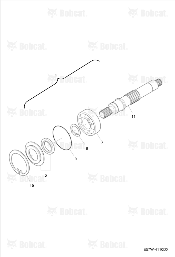 Hydrostatic Pump (Shaft)