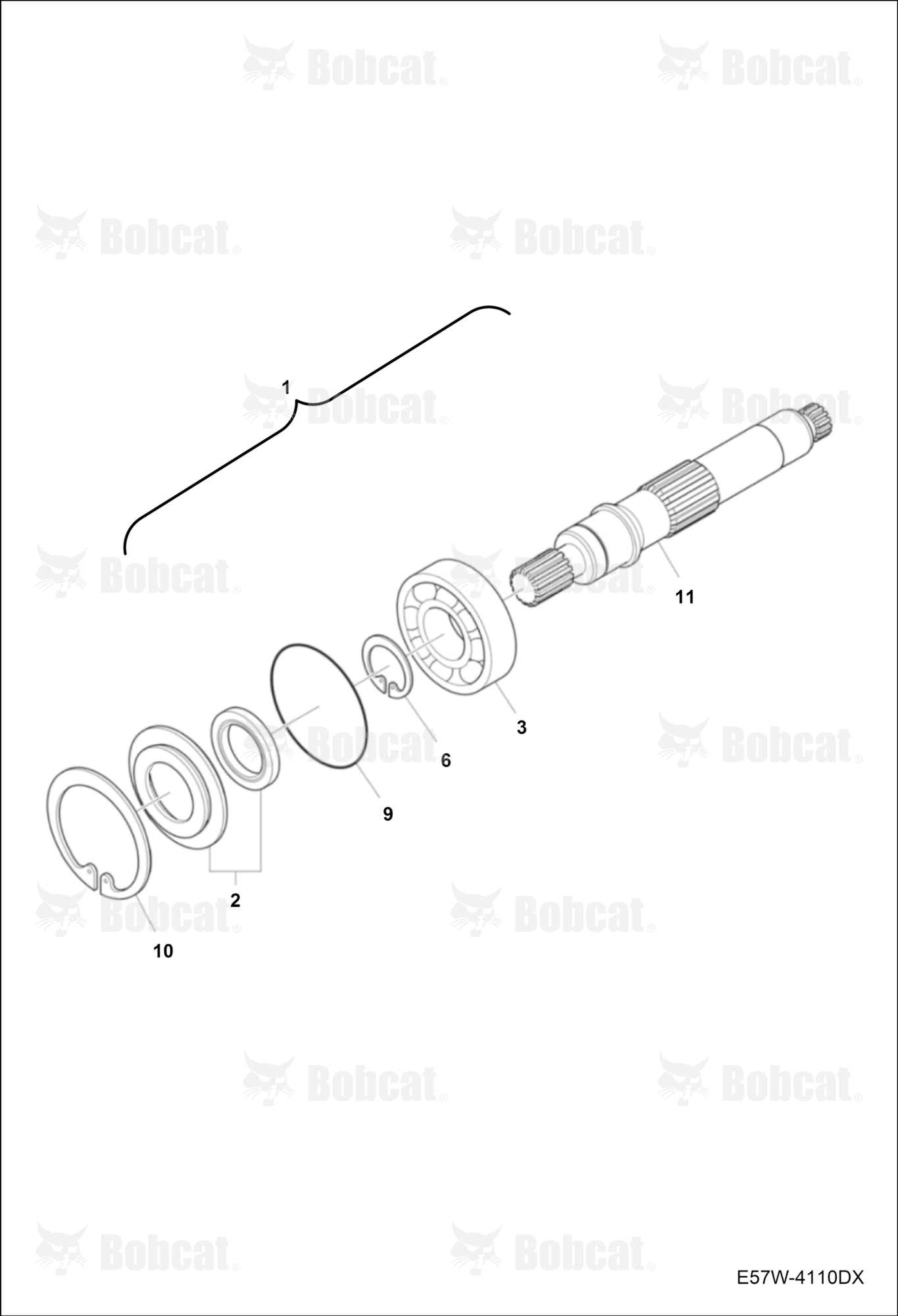 Hydrostatic Pump (Shaft)
