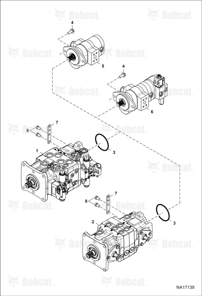 Hydrostatic PUMP/GEAR Pump (Identification)