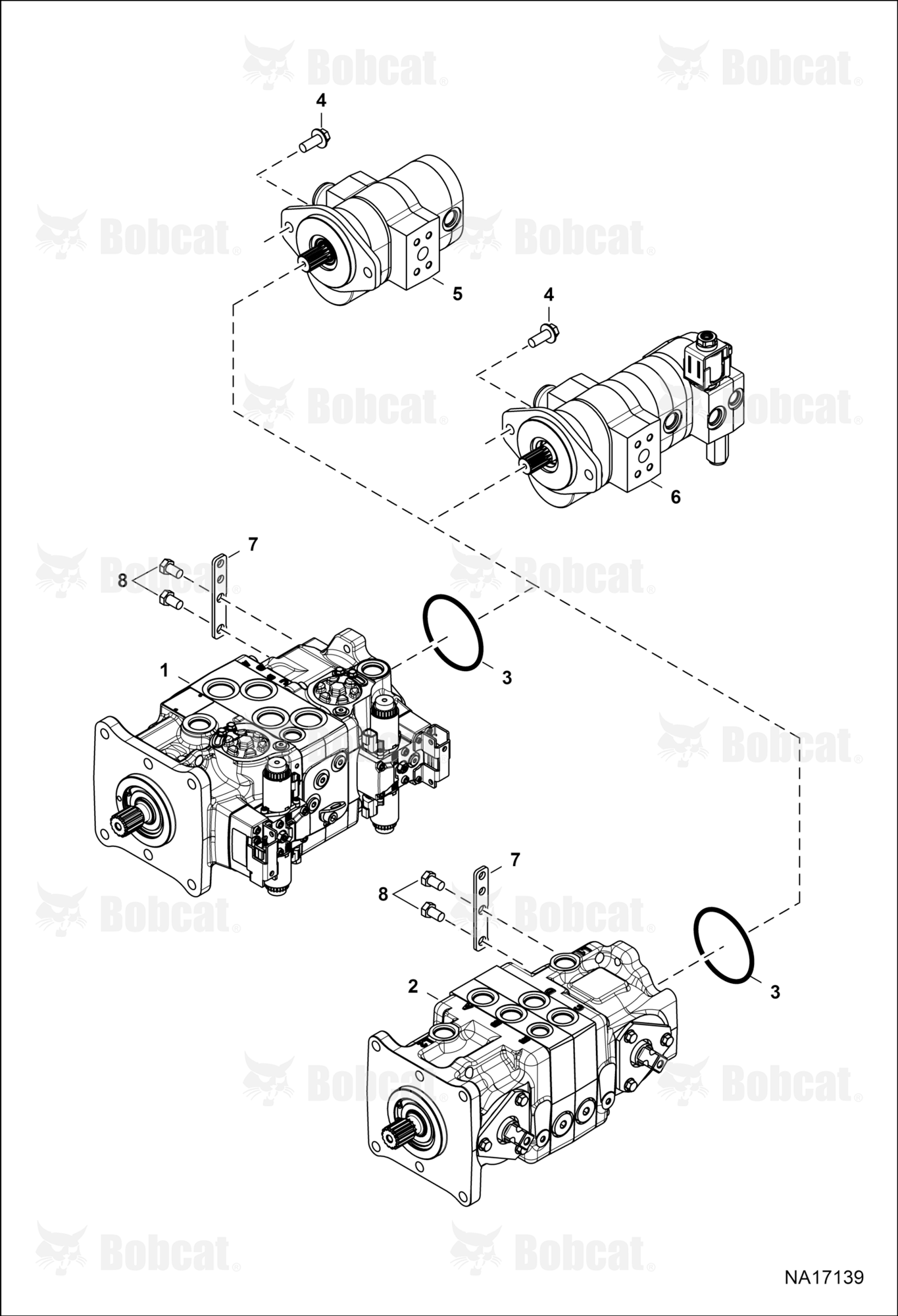 Hydrostatic PUMP/GEAR Pump (Identification)