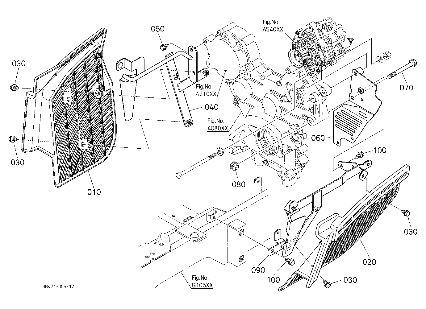 Hood (Bonnet) Side Cover