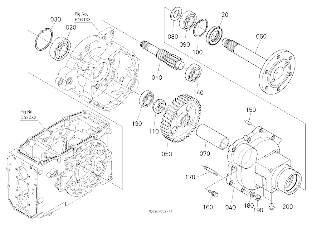 Rear Axle Lh [New]