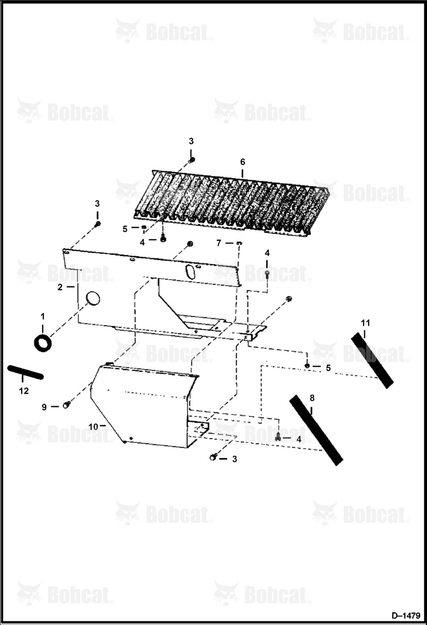 Engine Shrouding (Deutz 511)  13999 & Below