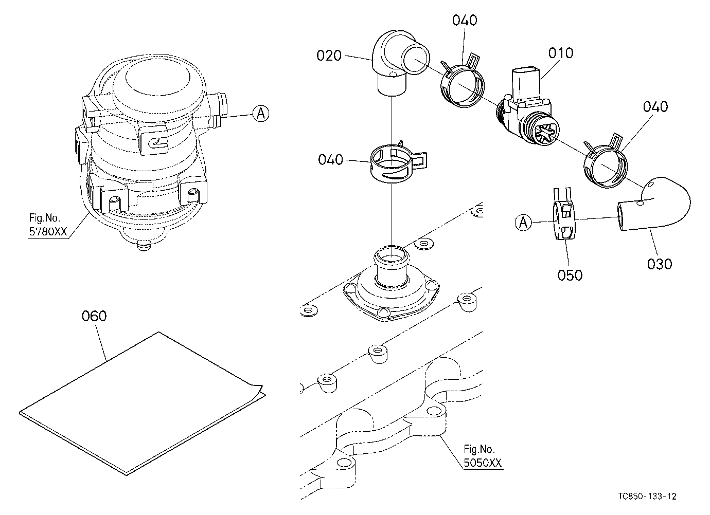 Heater Kit (Heater/Pipe) (W/G No.Mx6813) [Option]