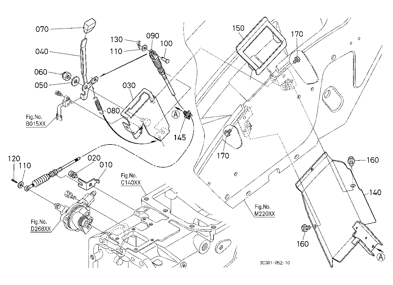 Pto Clutch Lever