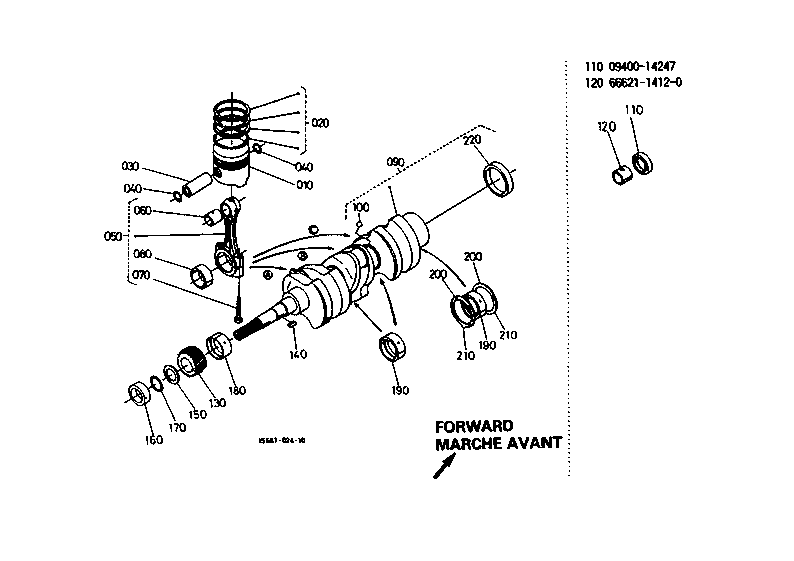 Piston/Crankshaft