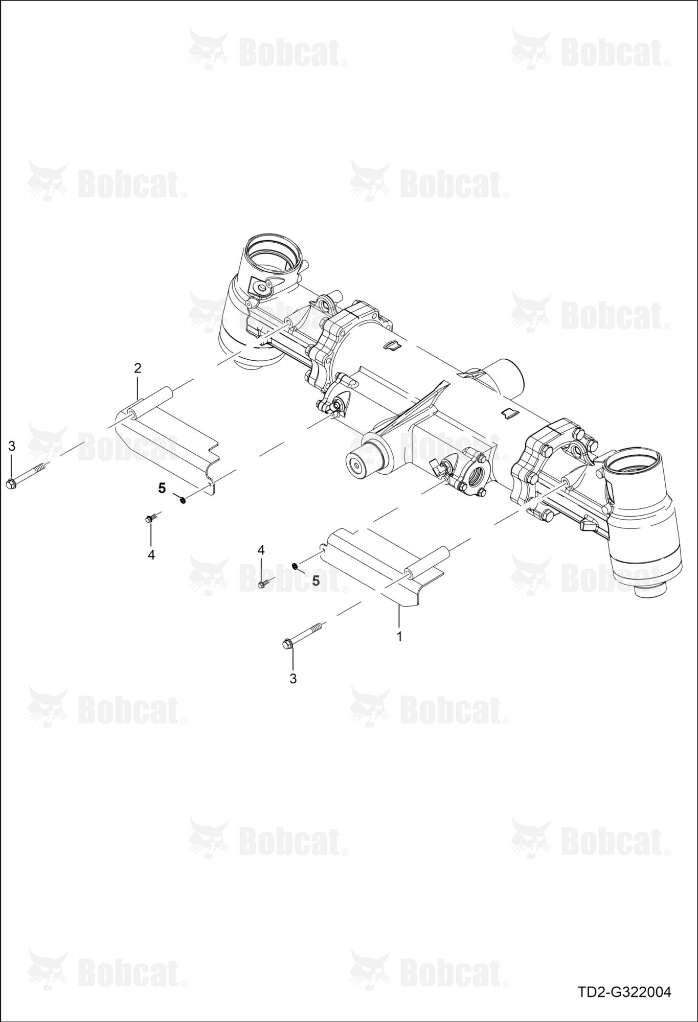 Steering Cylinder Cover Group