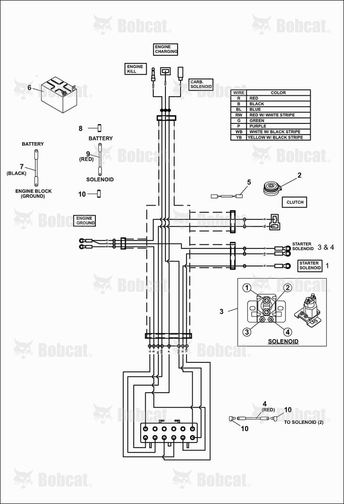 Non Efi 48" Lower Wire Harness