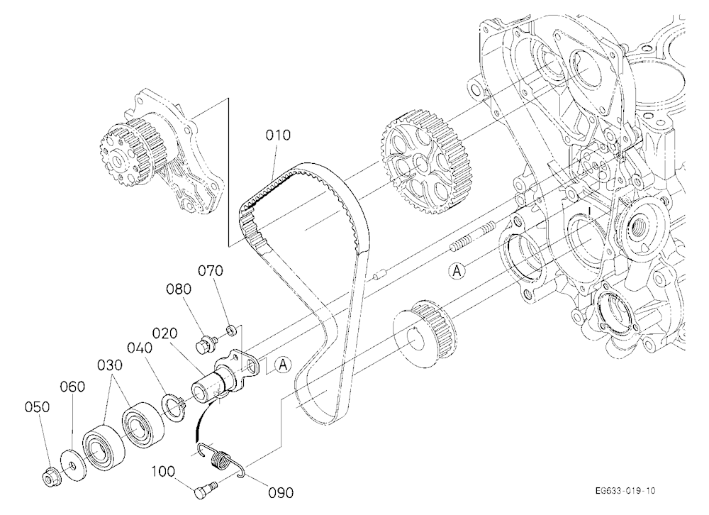 Belt And Tensionpulley