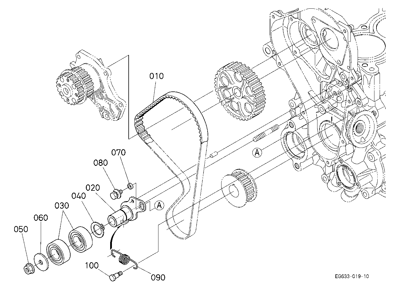 Belt And Tensionpulley