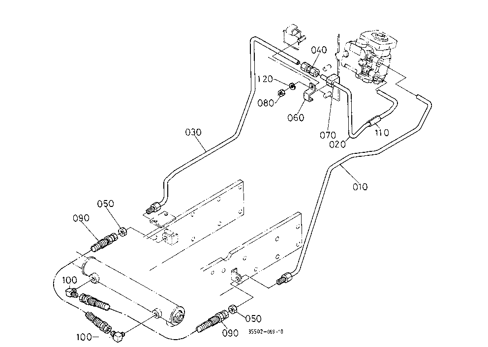 Power Steering Oil Pipe 1