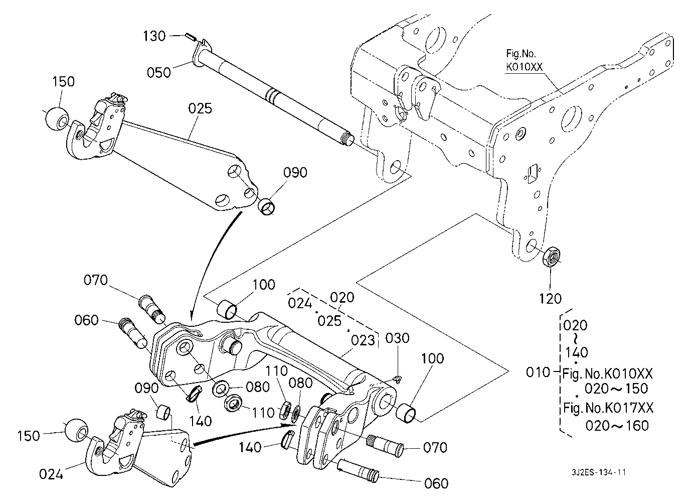 Front 3P Link (Lifter) [With Front 3P]
