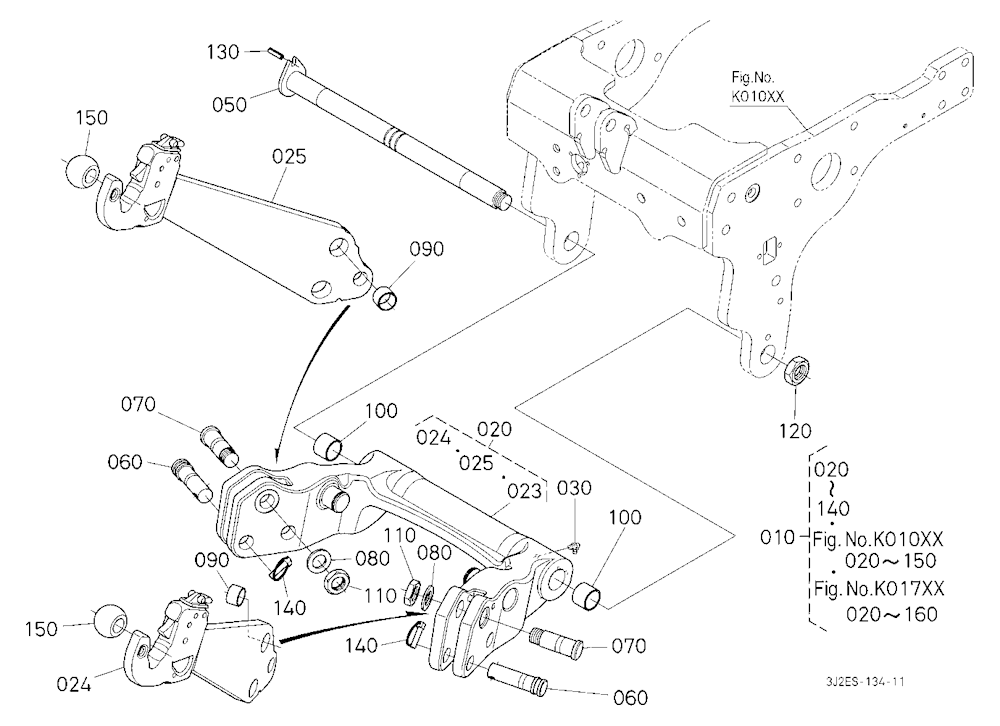 Front 3P Link (Lifter) [With Front 3P]