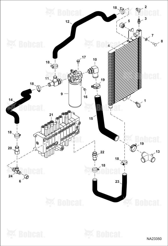 Hydraulic Circuitry (Cooler/Filter)
