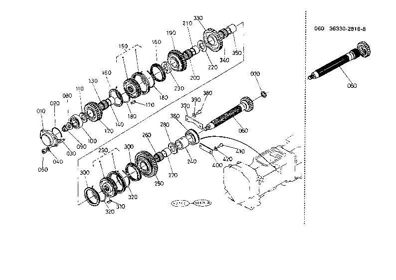 Countershaft [Manual Shuttle]