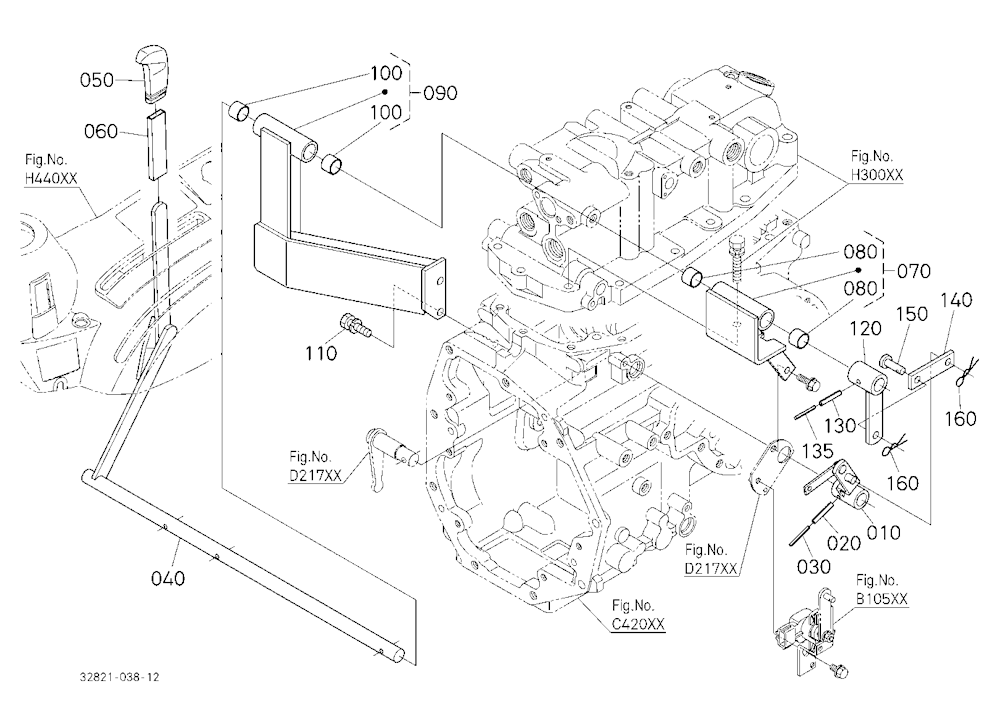 Range Gear Shift Lever