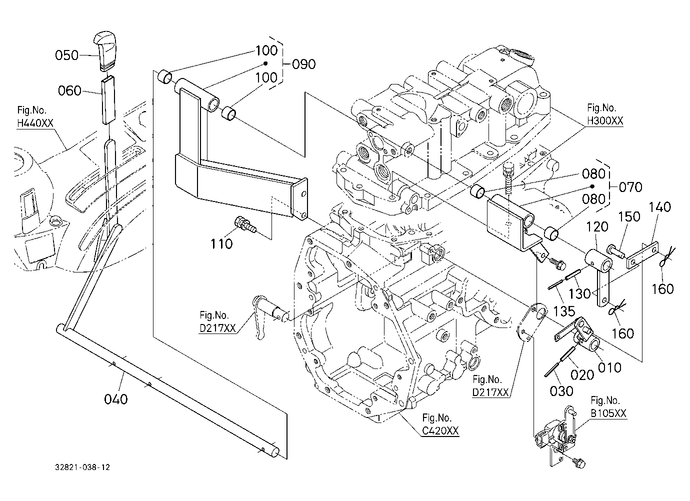Range Gear Shift Lever