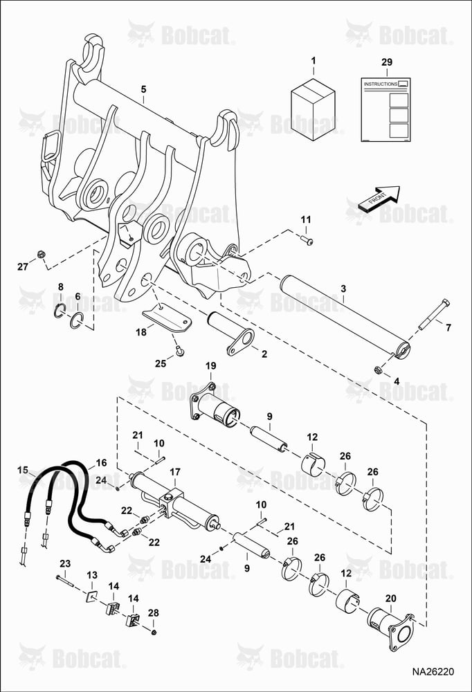 Attachment Carrier Kit (Quicktach)