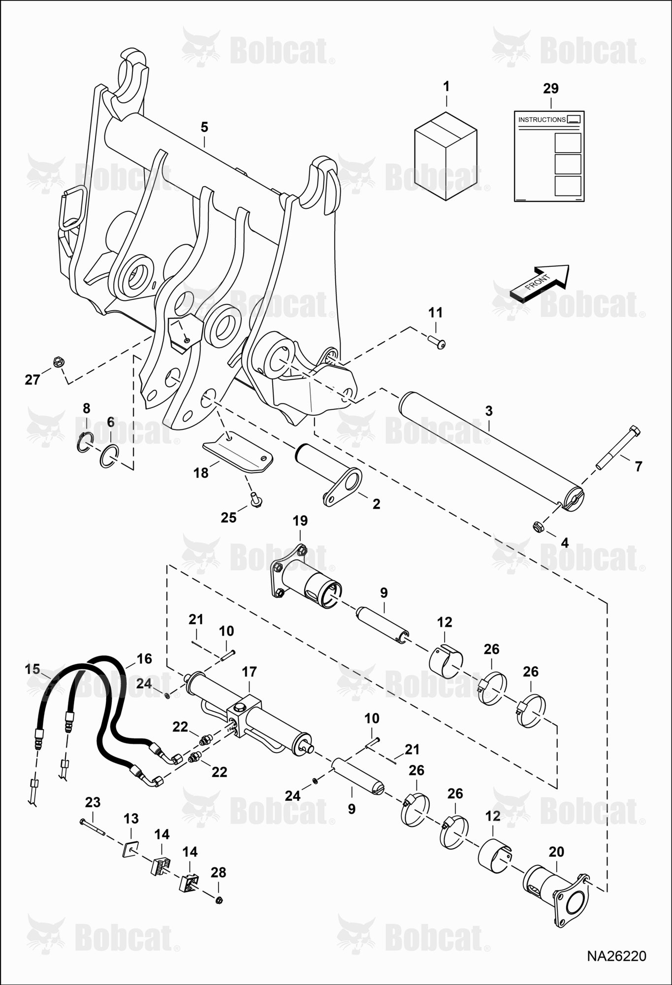 Attachment Carrier Kit (Quicktach)