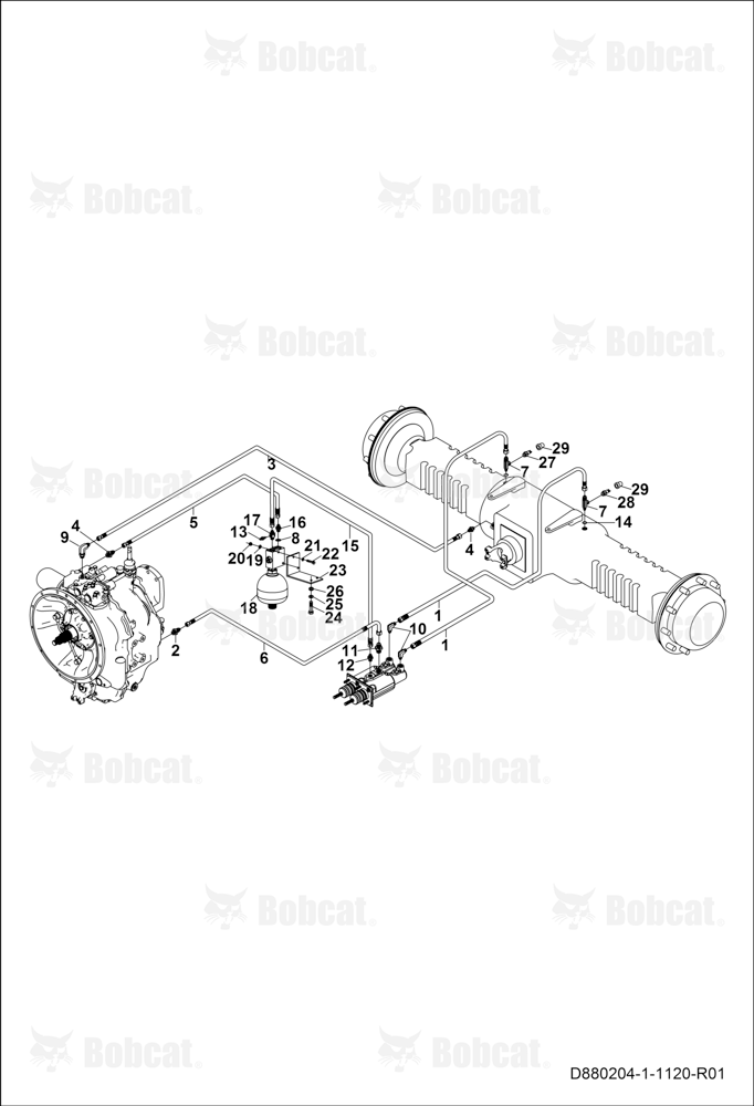 Brake Circuit B44Z11023 & Above