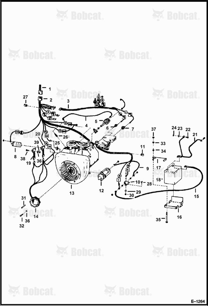 Engine Electrical System  499515001 & Above