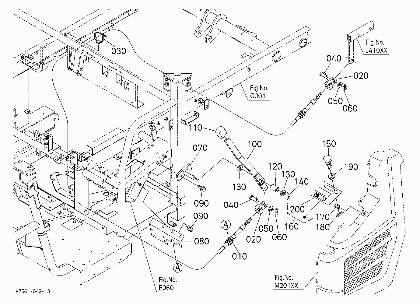 LIFT LEVER [RTV900W/R-SDL]
