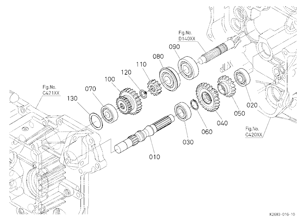 Range Gear Shaft