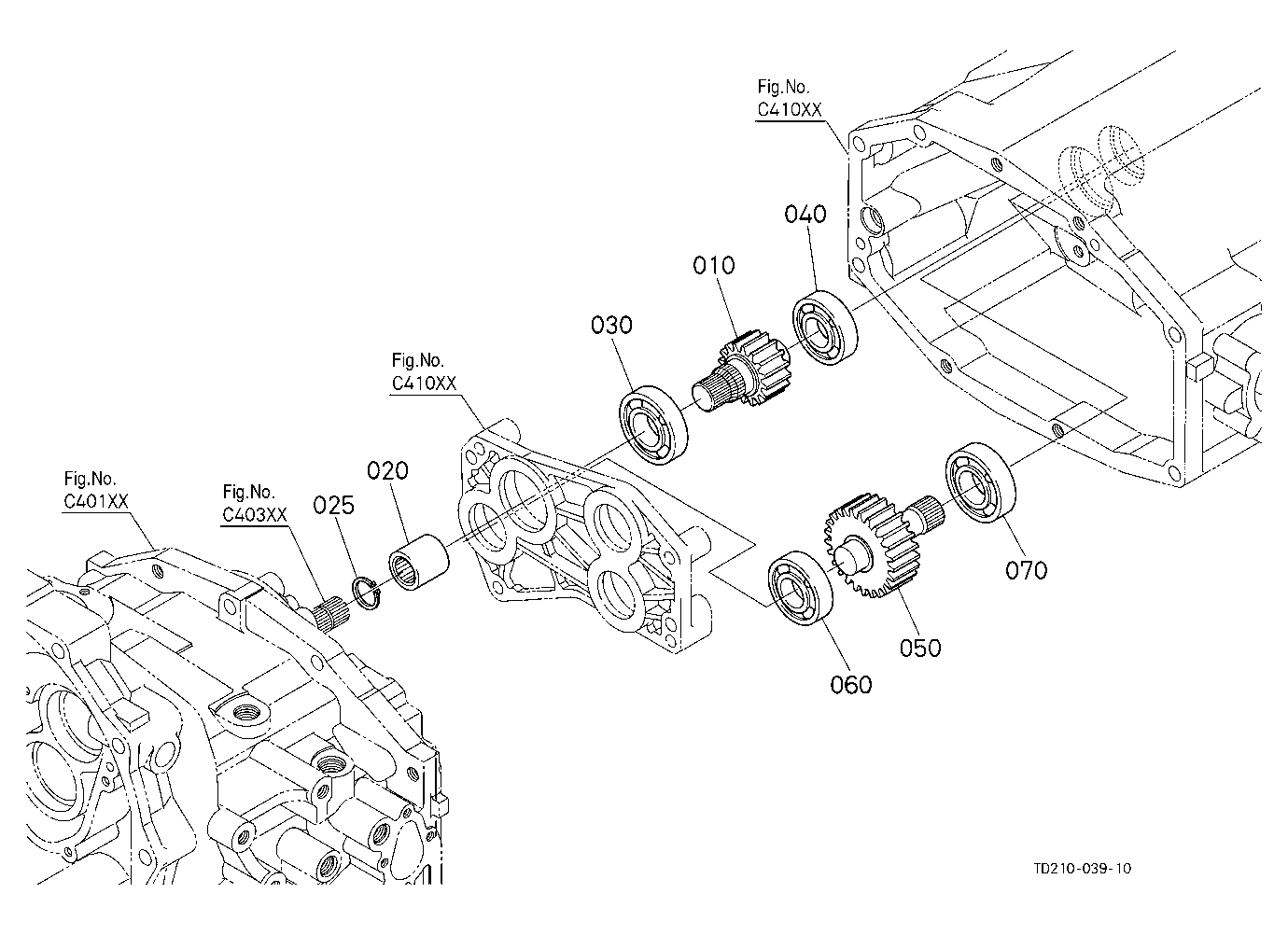Pto Countershaft
