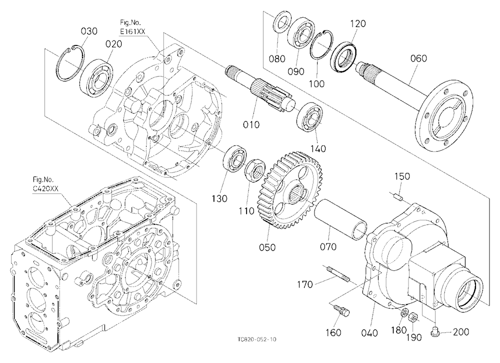 Rear Axle Lh [Old]