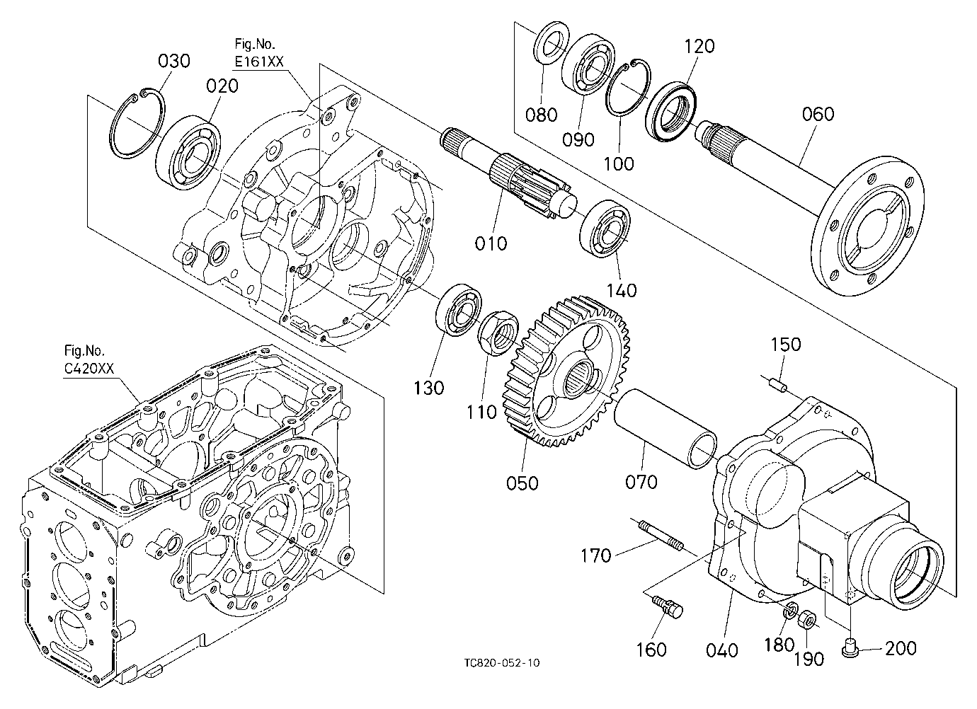 Rear Axle Lh [Old]