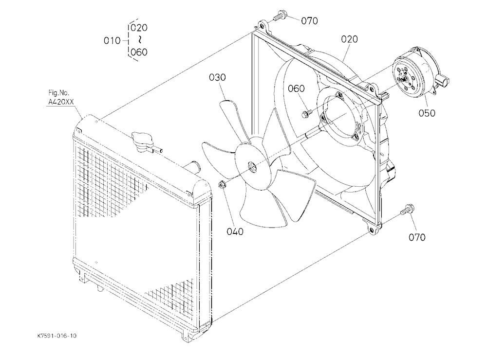 Fan (Front Radiator)