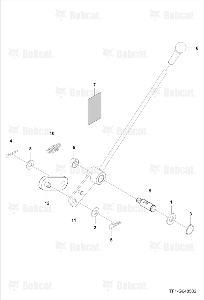 External Position Adjusting Lever Group