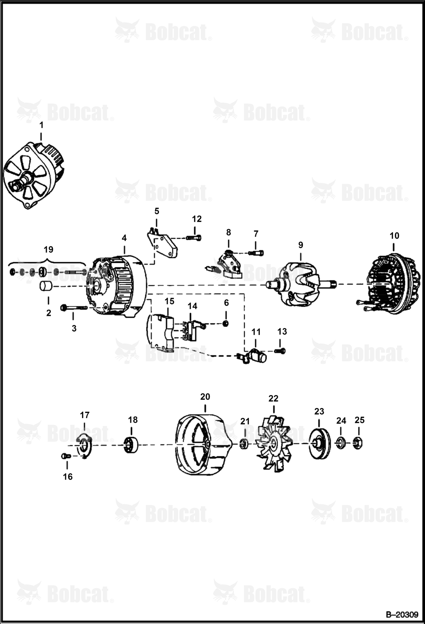 Alternator (Delco 1100092 - Closed)