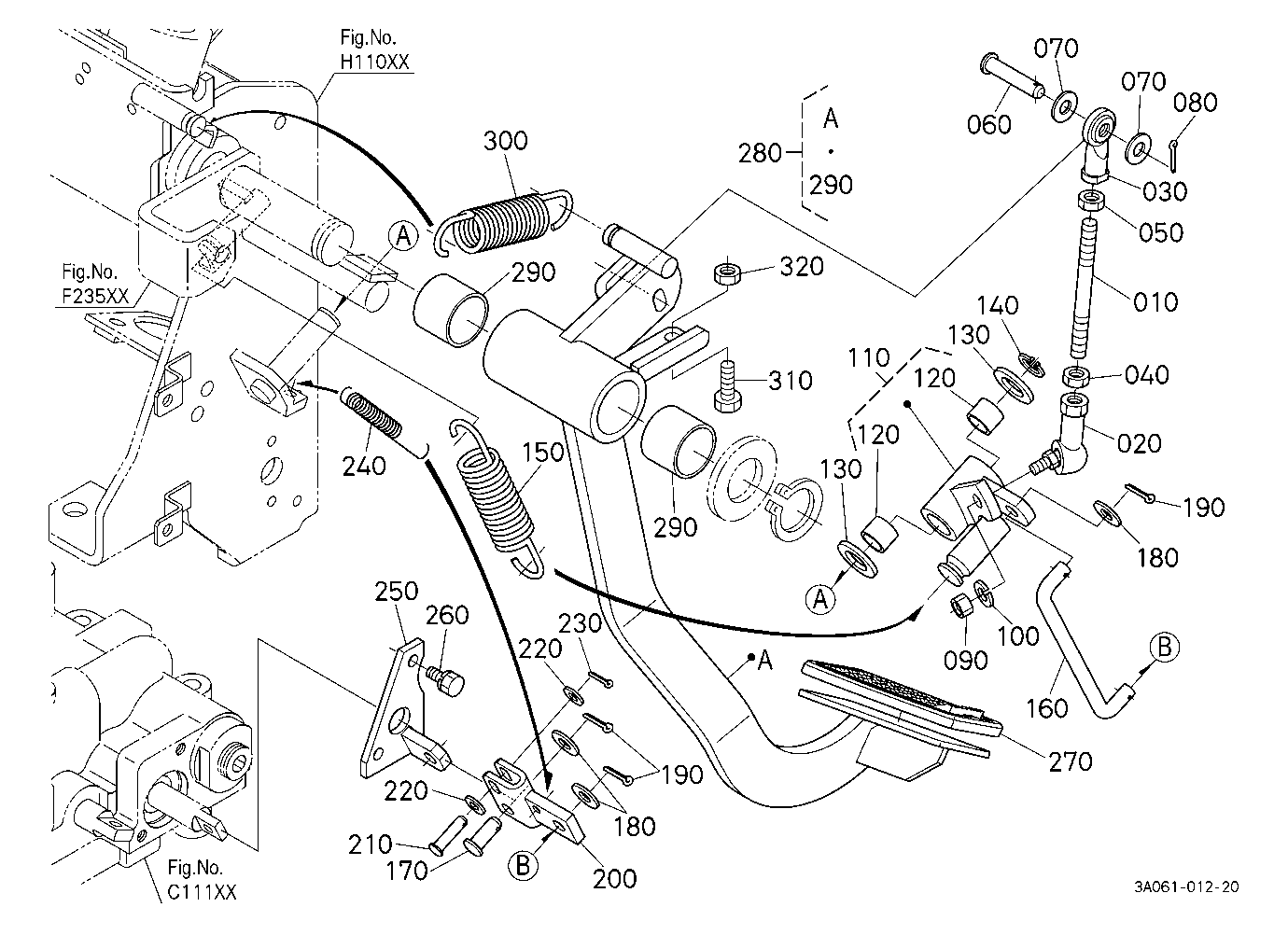 Clutch Pedal [Rops Type]