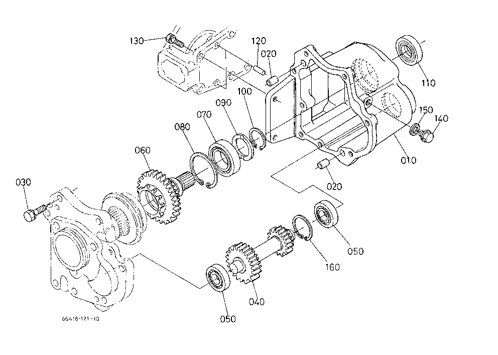 Gear Case [With Bi-Speed Turn]