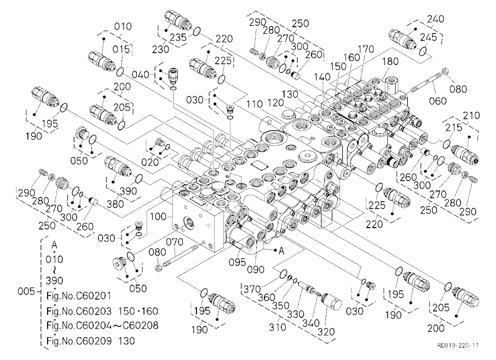 Control Valve [Component Parts] [Angle Blade Type]