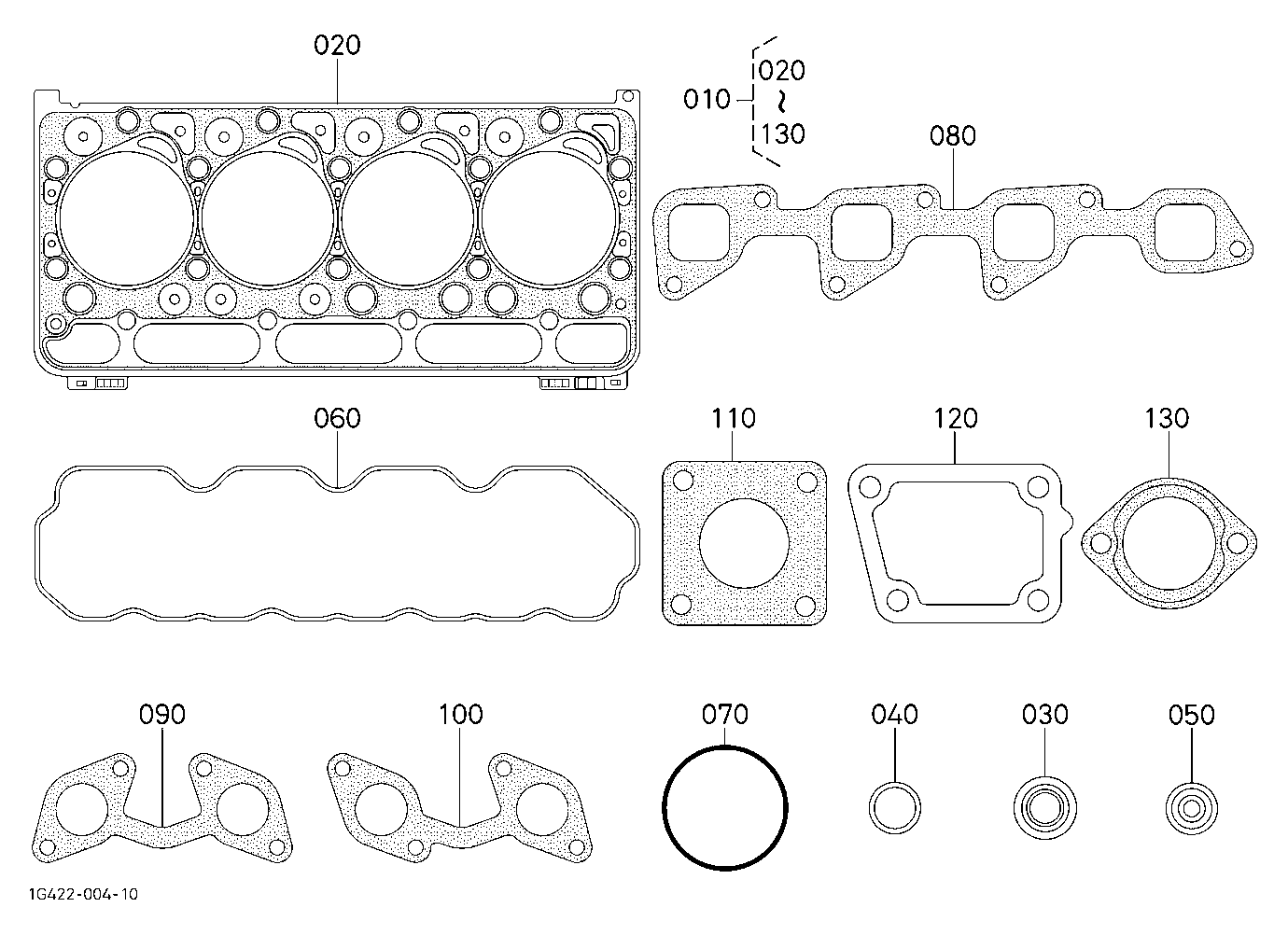 Upper Gasket Kit
