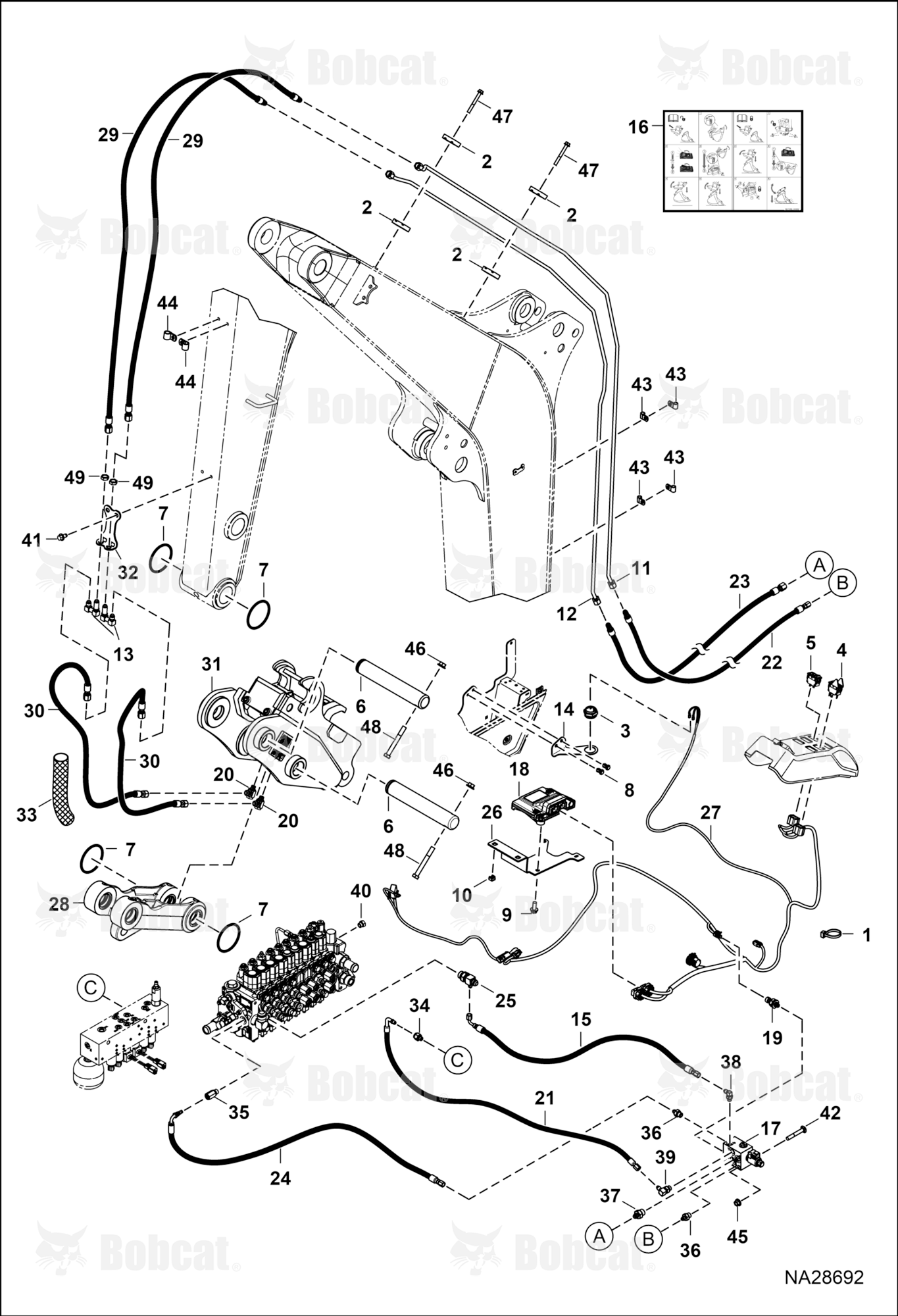 Pin Grabber Quick Coupler (Hydraulic)(Geith)(Standard & Long Arm)